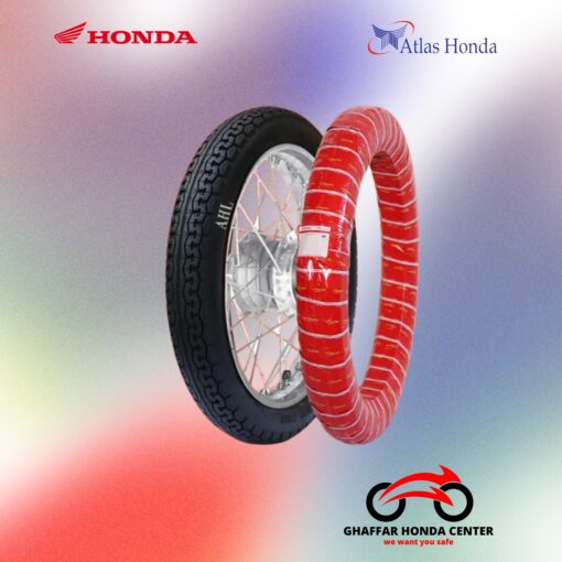 Atlas Honda Tube with Tyre Rear CG 125 3.00-17