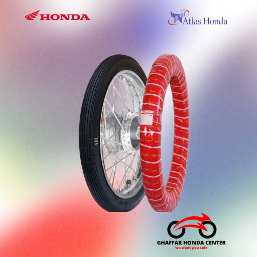 Atlas Honda Tyre & Tube Front CD70 2.25×17