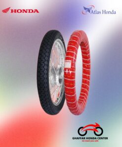 Atlas Honda Tyre with Tube Rear CD70 6Ply