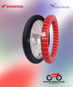 Atlas Honda Tyre with Tube Rear Pridor CD100 6ply