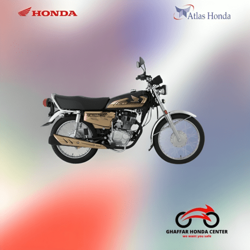 Honda CG125S Black Gold