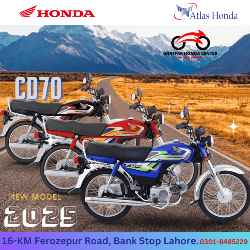 Honda 70 Price in Pakistan 2025 Model